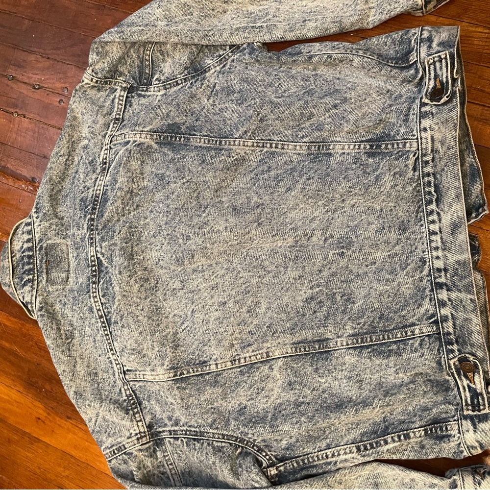 Levi’s VTG Acid Wash Denim Jacket - Picture 12 of 13